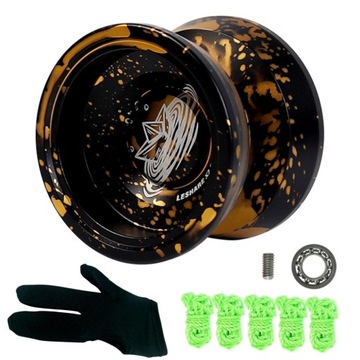 Yoyo Ball Aluminiowa kulka Yo Yo z dodatkowymi