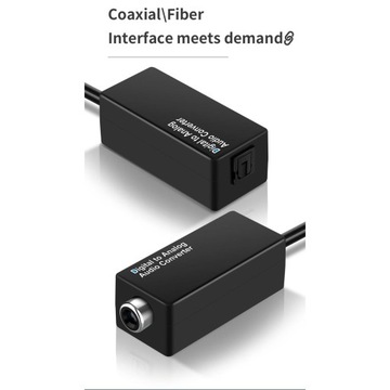 Cyfrowo-analogowy adapter audio, do PS4