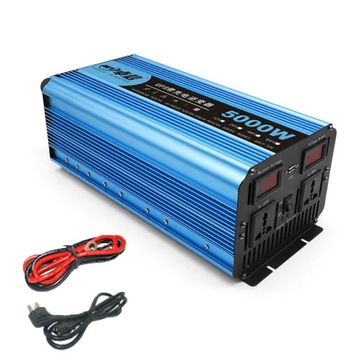 UPS PRZETWORNICA NAPIĘCIA 12V 220V 5000W CZYSTA