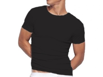 T-SHIRT EMBAJADOR BY ATLANTIC ECV048 XL CZARNY