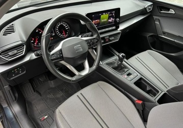 Seat Leon IV Hatchback 1.5 EcoTSI 150KM 2021 Seat Leon Nowe opony, po serwisie, Tempomat, Asystenci, Salon Polska, 1wl., zdjęcie 7