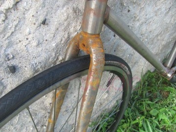 Гусеничная рама FIX BIKE, необработанное состояние, фиксированная передача 48 см.
