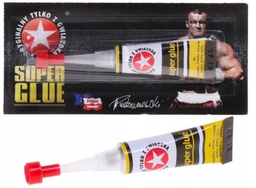 Klej SUPER GLUE 2 g błyskawiczny SUPERGLUE mocny