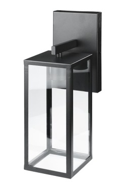 LAMPA ŚCIENNA ZEWNĘTRZNA ELEWACYJNA KINKIET OGRODOWY OPRAWA E27 LATARENKA