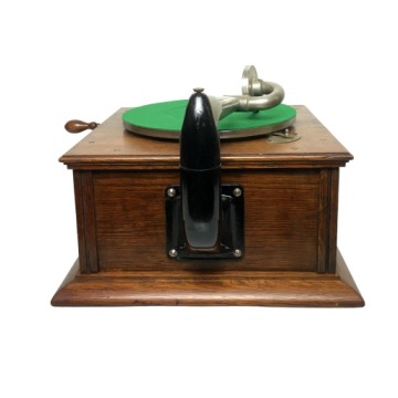 Проигрыватель проигрывателя Zonophone с внутренним рупором