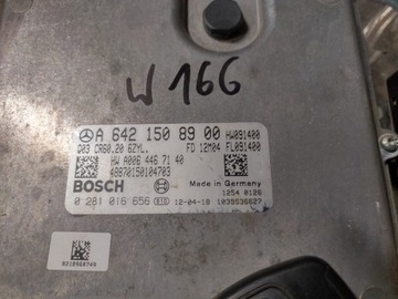 MERCEDES ML W166 350 ŘÍZENÍ MOTORU KLÍČEK