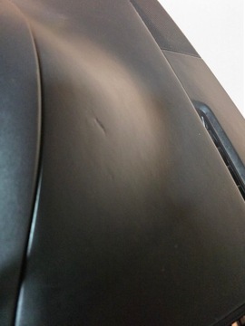 DESKA KONZOLA PORSCHE MACAN 2014-2018 KŮŽE ČERNÁ