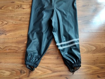 Черные водонепроницаемые подтяжки Lindex, новый размер 122.