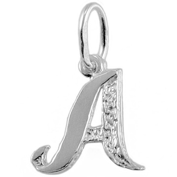 Bransoleta literka literki A-Z sznurek srebro 925