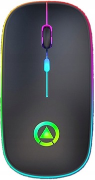 БЕСПРОВОДНАЯ ОПТИЧЕСКАЯ МЫШЬ ТОНКАЯ СВЕТОДИОДНАЯ ЛЕГКАЯ