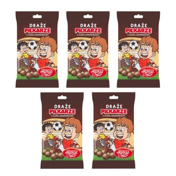 Wadowice Skawa Draże czekoladowe 70 g x 5 sztuk