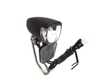 Lampa na dynamo w piaście LED, podtrzymanie, 30LUX