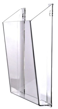Подвесной карман для листовок А4, устройство подачи из плексигласа 3 мм V