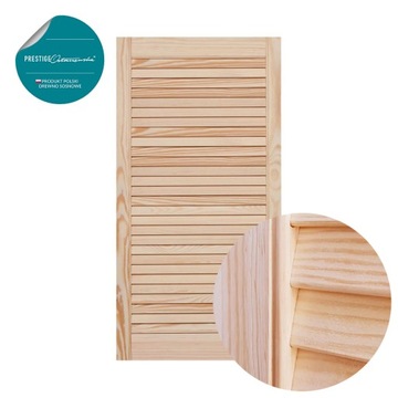 Drzwiczki ażurowe sosnowe 49,4 x 99,3 Fronty szuflady producent drewna diy