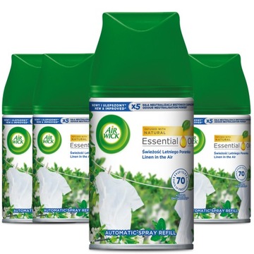 Air Wick Freshmatic Świeżość Letniego Poranka Wkład do odświeżacza 4x250 ml