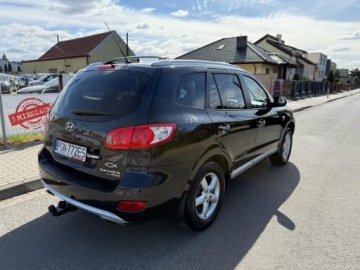 Hyundai Santa Fe II SUV 2.2 CRDi 155KM 2007 Hyundai Santa Fe 4X4 KLIMATYZACJA PARKTRONIC GRZANE FOTELE JANSNE WNETRZE, zdjęcie 2