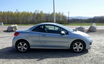 Peugeot 207 CC 1.6 VTi 120KM 2010 Peugeot 207 CC 1.6 120KM Kabriolet Zarejestrowany Klima Grzane fotele 1.6, zdjęcie 3