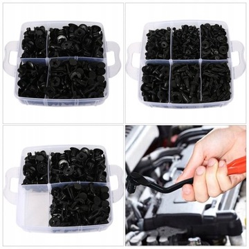 ЗАЖИМЫ АВТОМОБИЛЬНЫЕ ШПИЛЬКИ ЗАЖИМЫ ДЛЯ АВТООБИВКИ 635EL НАБОР СЪЕМНИКОВ