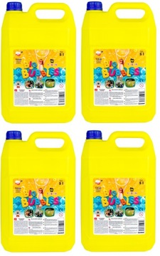 TUBAN Płyn do dużych Baniek Mydlanych 4x5L | 20L