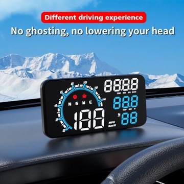 Cyfrowy prędkościomierz GPS Car HUD Head Up Display MPH Overspeed Alarm G11