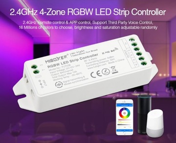 Контроллер MILIGHT FUT038M ДЛЯ СВЕТОДИОДНЫХ ЛЕНТ RGBW