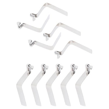 10 sztuk zatrzasków sprężynowych przycisk pojedynczy pin