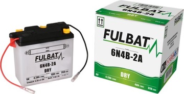 Akumulator Fulbat 6N4B-2A DRY 6V 4.2Ah 35A