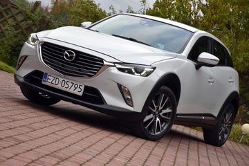 Mazda CX-3 Crossover 2.0 SKY-G i-ELOOP 150KM 2016 Mazda CX-3 SkyPassion BOSE 2.0 16V SkyActiv-G 150KM Benzynka *AUTOMAT* 4x4