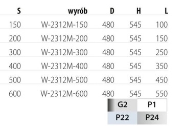 ГРУЗОВАЯ КОРЗИНА 3 ПОЛКИ ДЛЯ ШКАФА 20 СМ ГЛЯНЕЦ ХРОМ