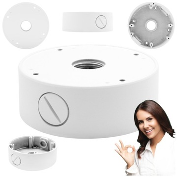 UCHWYT DO KAMERY M08 ŚCIENNY SUFITOWY MOCOWANIE PUSZKA POŁĄCZENIOWA ADAPTER