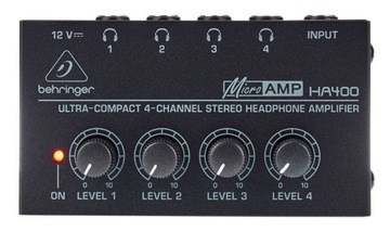 Behringer HA400 — 4-канальный усилитель для наушников