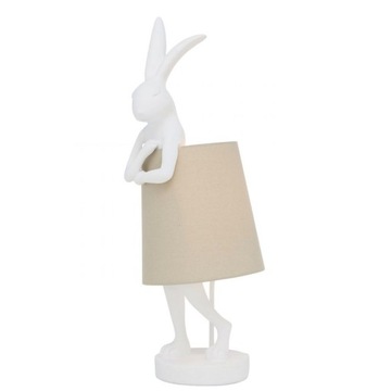 Lampa stołowa nocna Animal Rabbit królik brązowa