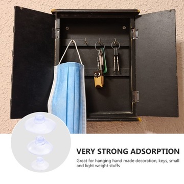 30 в 1 2 см/3 см/4 см прозрачная пластиковая присоска