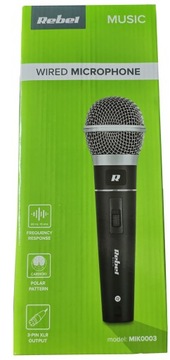 Mikrofon dynamiczny estradowy karaoke DM-604