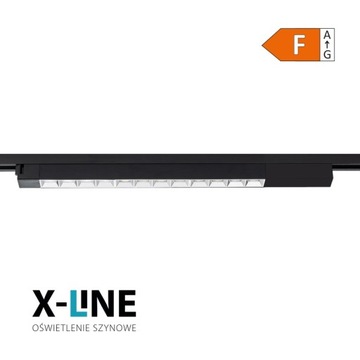 Lampa szynowa DPM 2400lm 4000K czarna X-LINE
