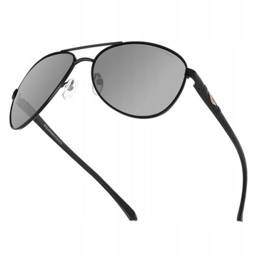Okulary Pilotki Aviator Polaryzacja dla kierowców PRZECIWSŁONECZNE UV400