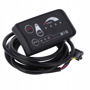 WYŚWIETLACZ ROWEROW LED S810 36V 48V ELEKTRYCZNY
