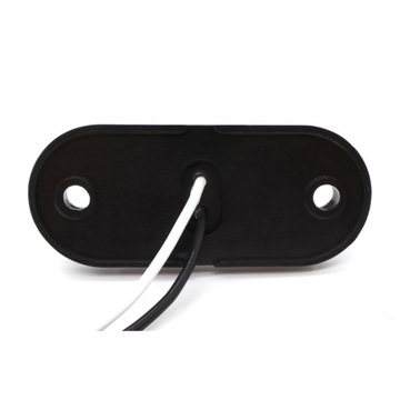 Боковой габаритный фонарь 2 светодиода 12-24В Оранжевый