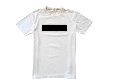Calvin Klein bawełniany logowany t-shirt M idealny