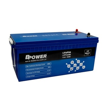 Akumulator LiFePO4 BPower 12,8V 200Ah LFP12200