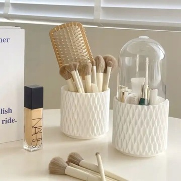 КОНТЕЙНЕР ДЛЯ КИСТЕЙ ДЛЯ МАКИЯЖА ВРАЩАЮЩИЙСЯ ОРГАНАЙЗЕР ДЛЯ КОСМЕТИКИ