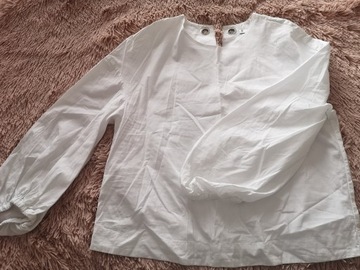 Biała bluzka/koszula Mango S