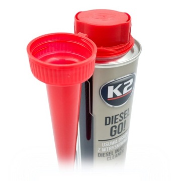Жидкость для очистки форсунок, препарат, присадка K2 DIESEL GO 250мл