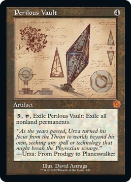 MTG Perilous Vault *Ретро-рамка* (MR)