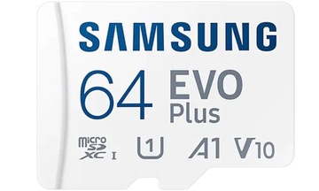 КАРТА ПАМЯТИ SAMSUNG EVO+ 64 ГБ micro SD 100 МБ/с