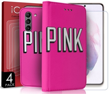 ETUI DO SAMSUNG GALAXY S21 PLUS WZORY + SZKŁO