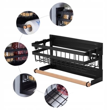 МАГНИТНАЯ ПОЛКА ДЛЯ ХОЛОДИЛЬНИКА ПОЛОТЕНЦЕ ДЛЯ СПЕЦИЙ