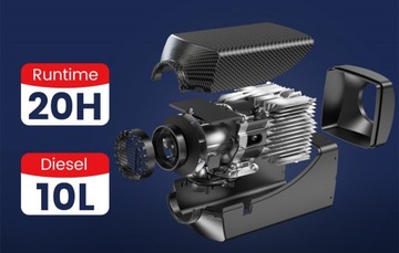 СТОЯНОЧНЫЙ ОБОГРЕВАТЕЛЬ 5-8КВТ 24В ДИЗЕЛЬ