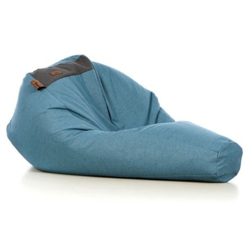 SAKOO Домашний пуф Бирюзовый | ДЖАББА Дизайн