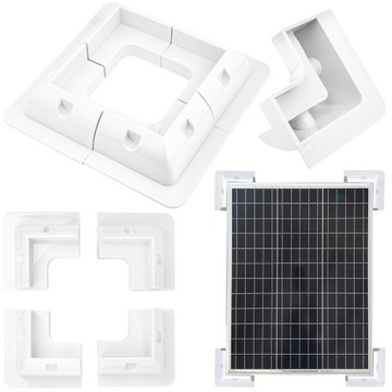 UCHWYTY NAROŻNE MONTAŻOWE DO PANEL SOLARNY KAMPER
